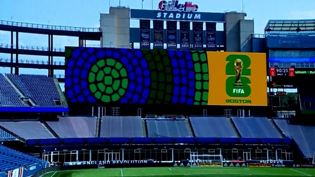 England vs Ghana match day World Cup transportation from Boston to Gillette Stadium